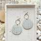 Ruby Mineral Green Earrings