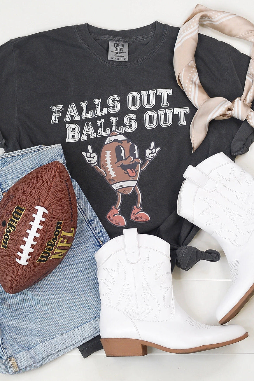 Falls Out Balls Out Graphic Tee