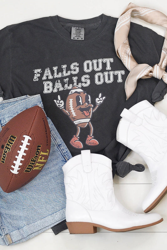 Falls Out Balls Out Graphic Tee