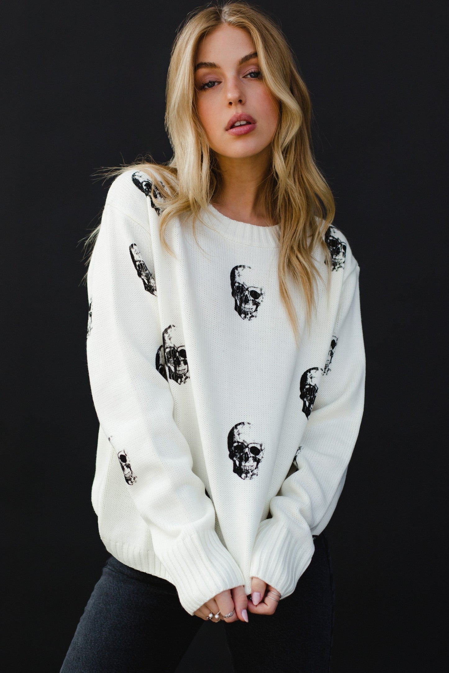 Sully Skull Sweater