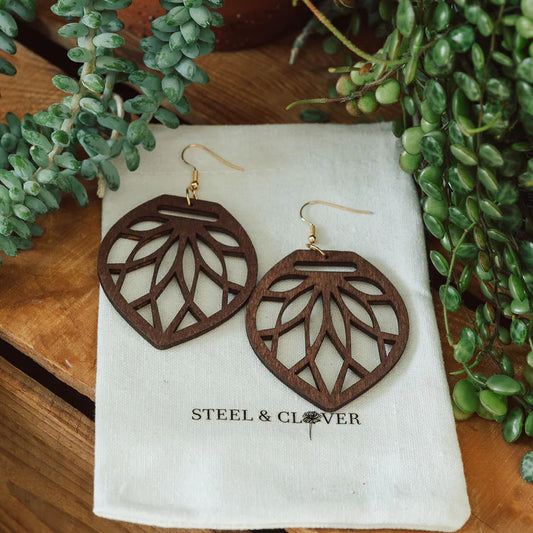 Worsley Wooden Earrings