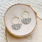 Canyon Stone Braid Earrings