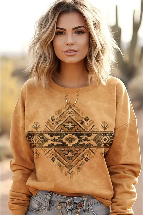 Dean Aztec Sweatshirt