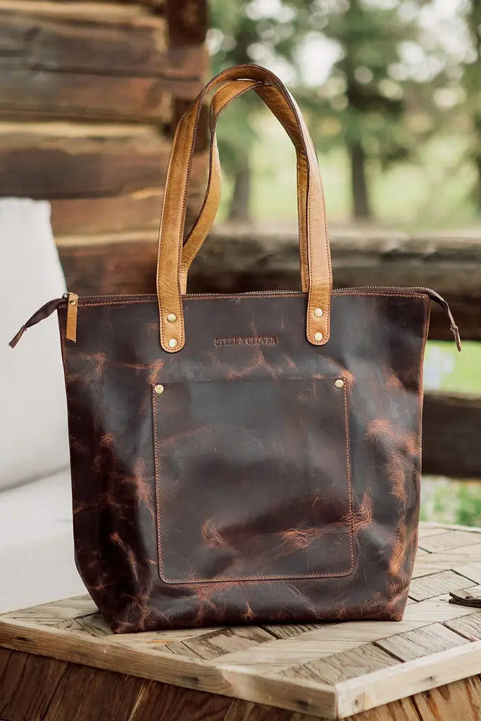 Leather Tote Bag
