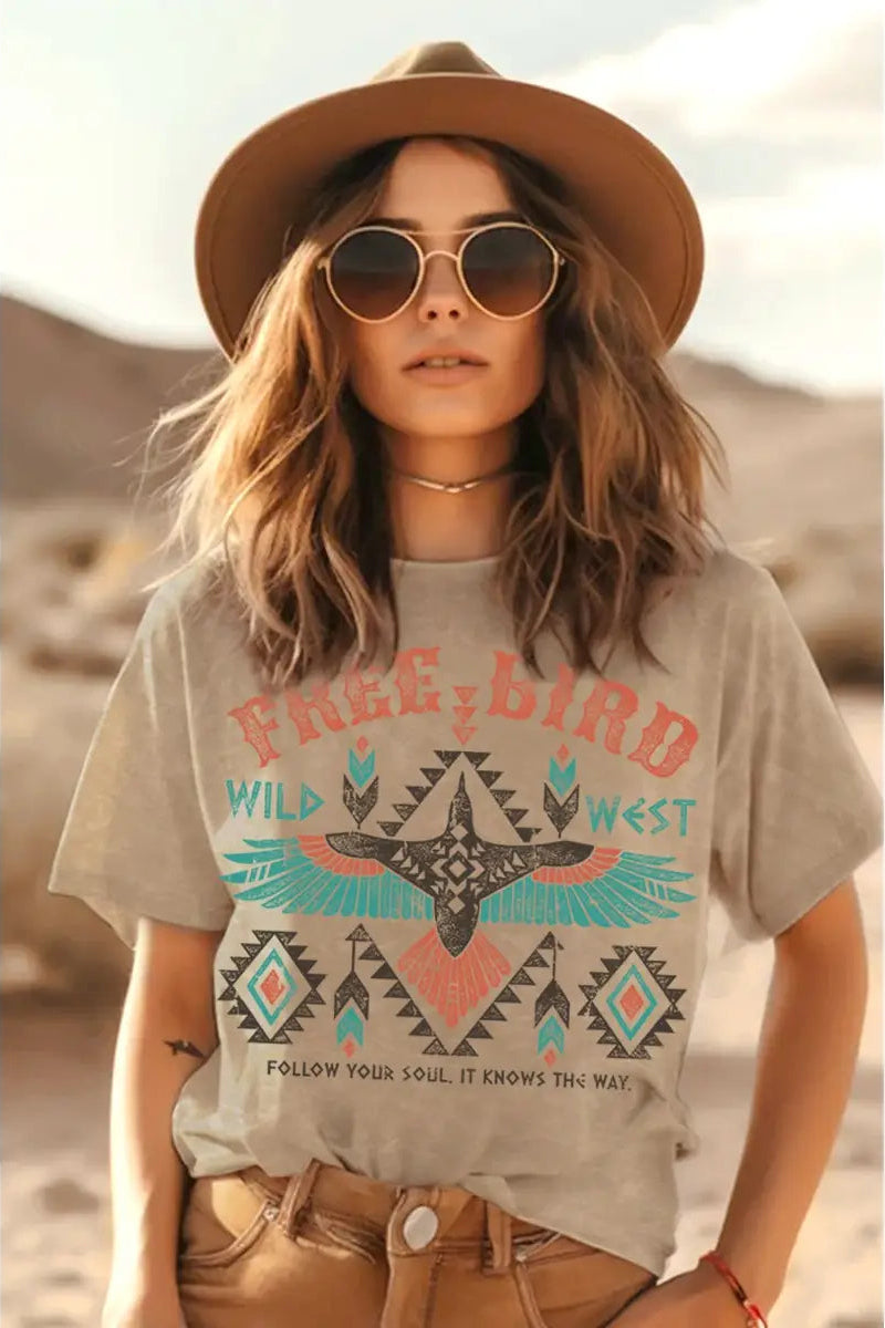 Free Bird Graphic Tee