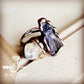 Amethyst and Quartz Ring