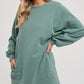 Terry Sweatshirt Dress