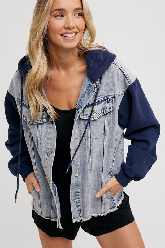 Axel Denim Hoodie