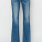 Risen Low Rise Flare Jeans