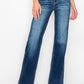 Risen High Rise Straight Jeans