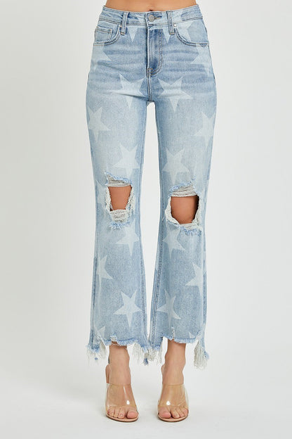 Forest High Rise Risen Jean