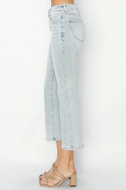 Risen Mid Rise Crop Flare