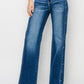 Risen Mid-Rise Star Straight Jeans