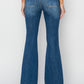 Risen High Rise Double Button Jeans