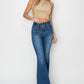 Risen High Rise Double Button Jeans