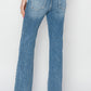 Risen High Rise Ankle Straight Jeans