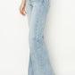 Risen High Rise Front Draw String Jeans