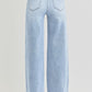 Risen TC High Rise Wide Cuffed Jean