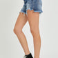 Risen High Rise Button Fly Shorts