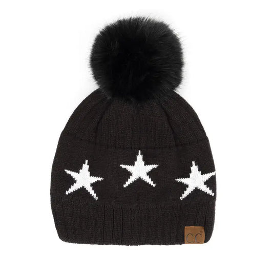 CC Star Pom Beanie