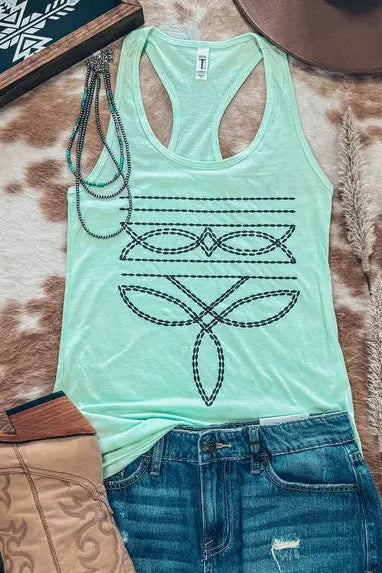 Boot Stitch Tank