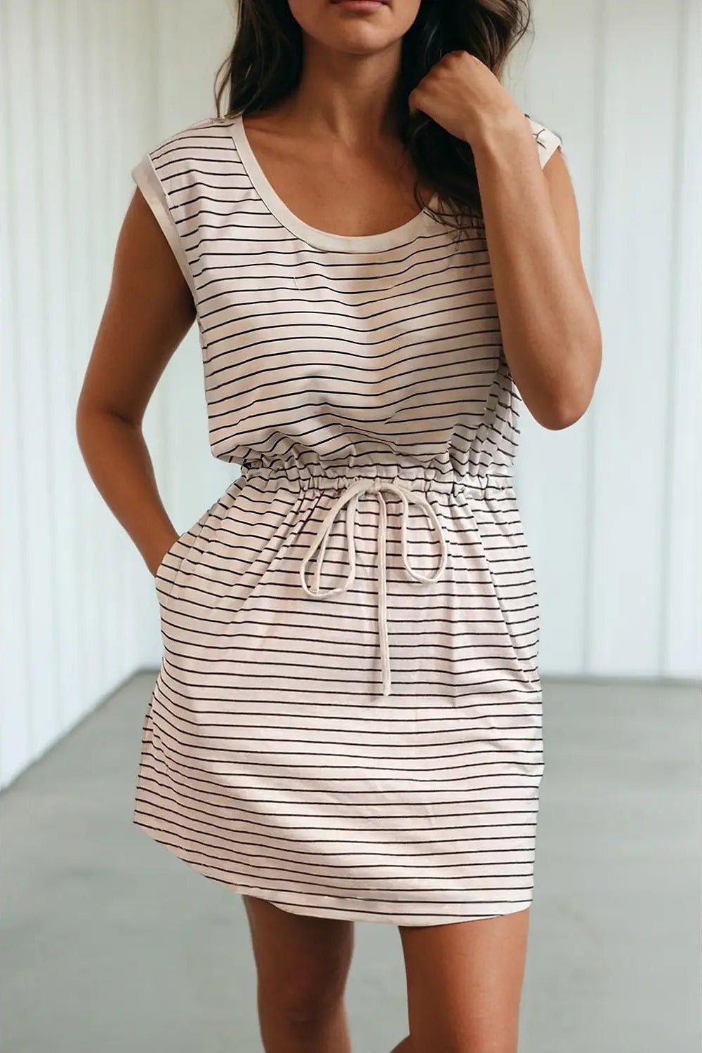 Liam Drawstring Dress
