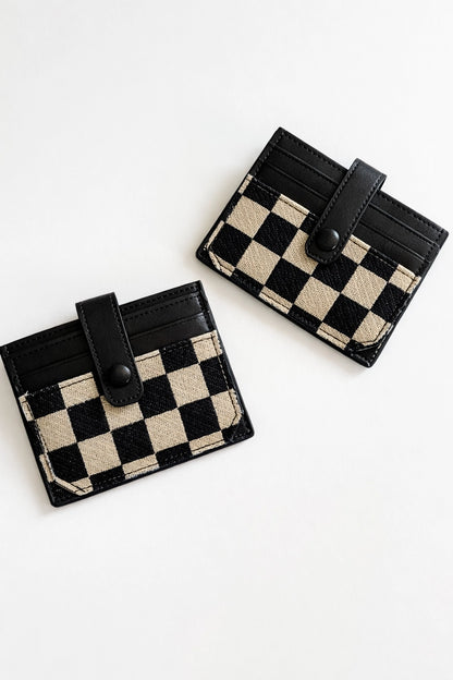 Checkered Wallet