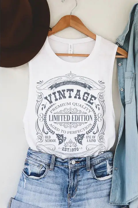 Vintage Limited Edition Tank Top