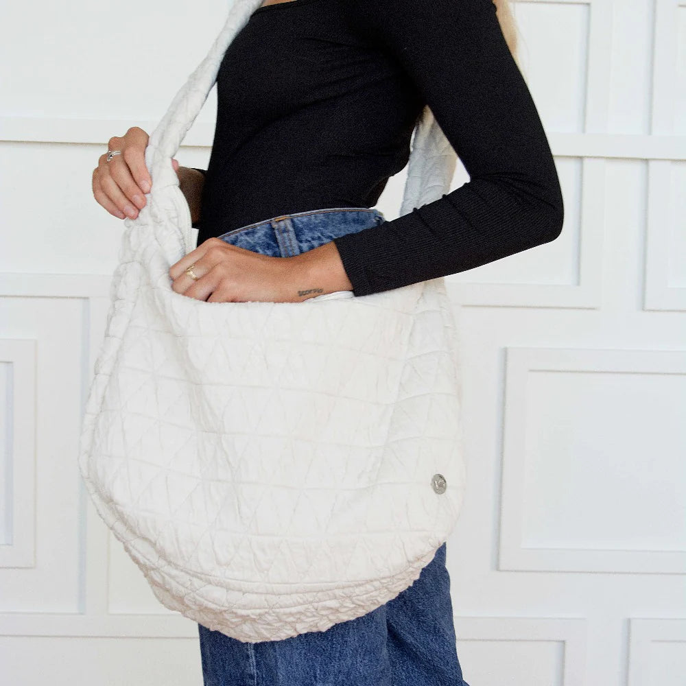 Gracie Quilted Hobo Bag