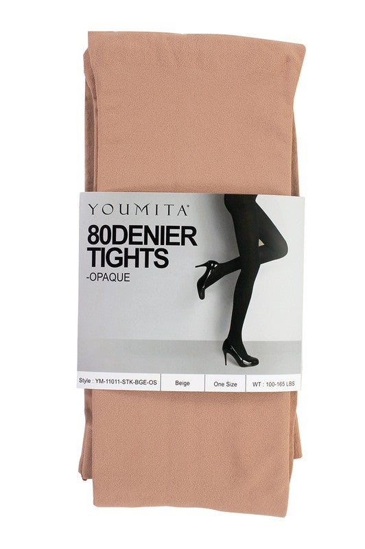 Non-run Opaque Tights